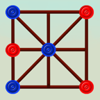 Three Men's Morris app icon